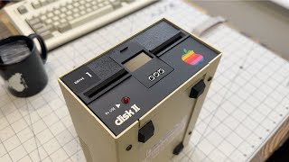 Master DIY project: Integrating Floppy Emu into Apple Disk ][