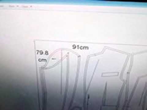 باترون جاكت بدله رجالي مقاس 48