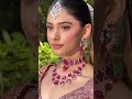 Royal Bridal Lehenga Look 👰✨ | Latest Wedding Lehenga Design  | Stunning Bride Outfit ♥️♥️ .