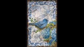 Art Journal/Mixed media  Distressing Magazine Pages