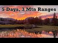 5 Days in the Eastern Sierra, White and Inyo Mountains