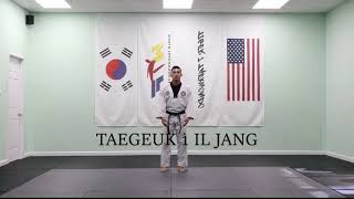 Taegeuk 1-jang (Yellow Belt)_(Mirror version)
