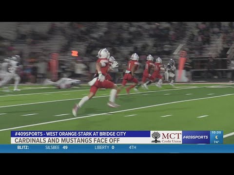 West Orange-Stark High School takes the win from Bridge City 28-14