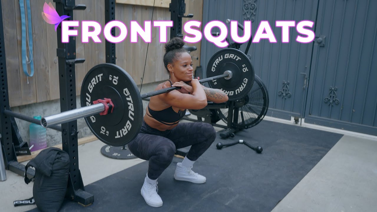 Front squats and deadlifts shop