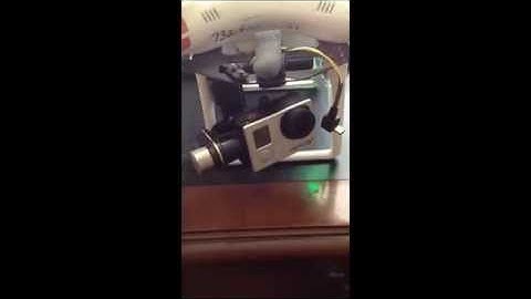 DJI Zenmuse H3-2d gimbal problem after crash-Choppy movements