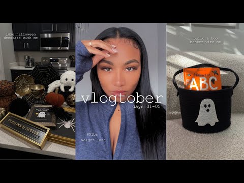 VLOG: We Are SO Back! 65lbs Down, Live Weigh-In, Halloween Decorate With Me, Why I Stopped Coffee