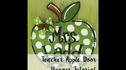 Wooden Door Hangers And Signs Diy Youtube