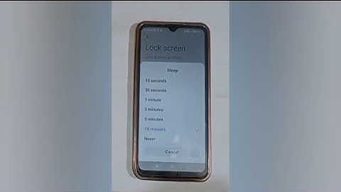 how to customise sleep mode in redmi 9 prime, customise sleep mode setting