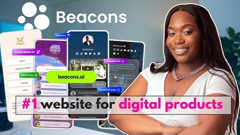 How to create a Beacons Ai Account +Best Website for Digital Products #selldigitalproducts 