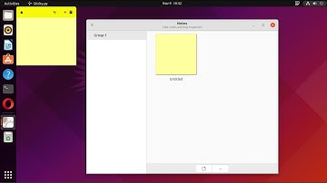 Install Linux Mint Sticky Notes App In Ubuntu 21.10
