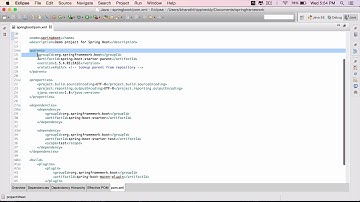Import the Spring boot project in to eclipse