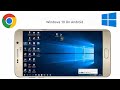 How To Run Windows 10 On Any Android Device With Apponfly