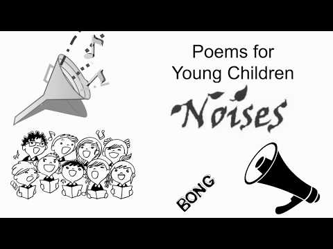 &rsquo;Noises&rsquo; a Poem for Kids #onomatopoeia #poetry