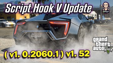 GTA 5 - Update Script Hook V for GTA V (1.0.2060.1) v.152 Released | ( Easy Tutorial PC )