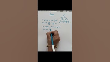 CLASS 10: MATHS (TRIANGLES) SAMPLE PAPER QUESTION #Remiya4maths #viral #trending