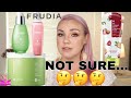 FRUDIA BRAND REVIEW, GREEN GRAPE SERUM, PEELING PADS, POMEGRANATE CREAM IN MIST , MY MOCHI CLEANSER