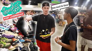 Courtside Kicks Cashes Out $15,000 at Sneaker Con Fort Lauderdale!!