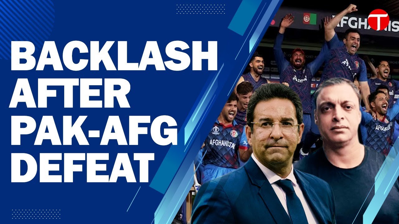 Backlash After PAKAFG Defeat Cricket World cup 2023 The Express