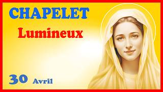 CHAPELET - NDML 🙏 Jeudi 30 Avril