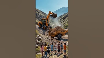 Incredible JCB 3DX Backhoe at Work! 🚜 Fun & Educational Video for Kids 🌟