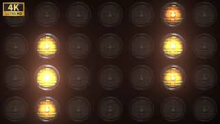 Flashing Lights Video Footage 4K VJ Loop Background