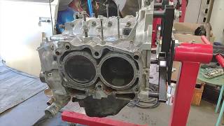 Subaru Ej22 Engine Rebuild: Teardown and Cleaning Part 1 (Time-Lapse)