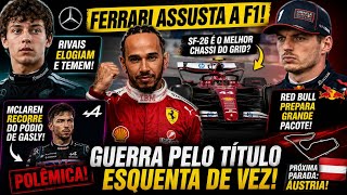 🚨 Ferrari Choca Rivais! Hamilton Cresce, Red Bull Contra-Ataca e F1 Pega Fogo!