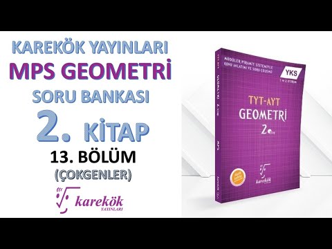 ÇOKGENLER 13.14.15.16. KÖŞETAŞLARI || MPS TYT-AYT SORU BANKASI || KAREKÖK YAYINLARI || 13. BÖLÜM