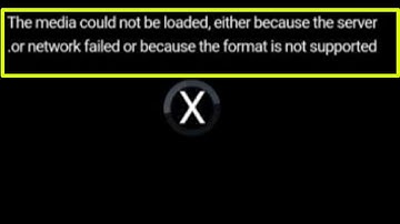 Chrome Fix The media could not be loaded either because the server or network failed Problem Solve