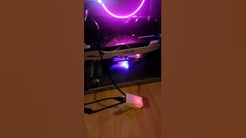 Arduino RGB Controller in a Ryzen Stock Fan
