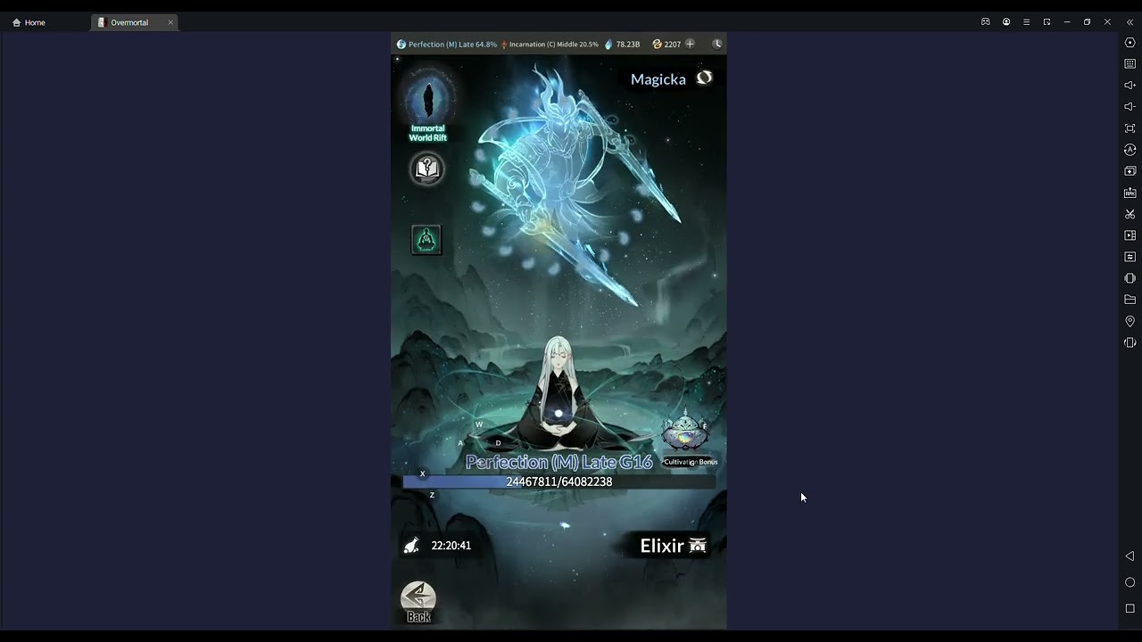 Overmortal guides - Cultivation and how to improve it