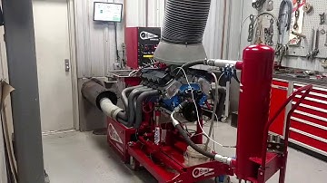 505ci BBC  853hp@ 7300 GM stock block Flotek 315 heads