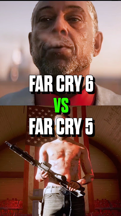 Far Cry 5 vs Far Cry 6 #farcry #farcry5 #ps5 #games #shorts #farcry6