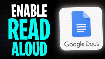 How Do You Make Google Docs Read to You (AI Will Read the Text to You!!) ✅