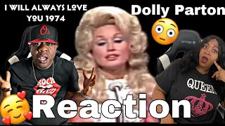 WE DIDN'T KNOW THIS WAS DOLLY'S SONG!!!! DOLLY PARTON - I WILL ALWAYS LOVE YOU (REACTION)