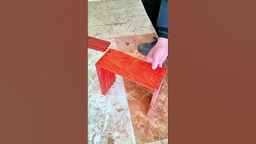 Drawer frame joint cutting process- Good tools and machinery make work easy