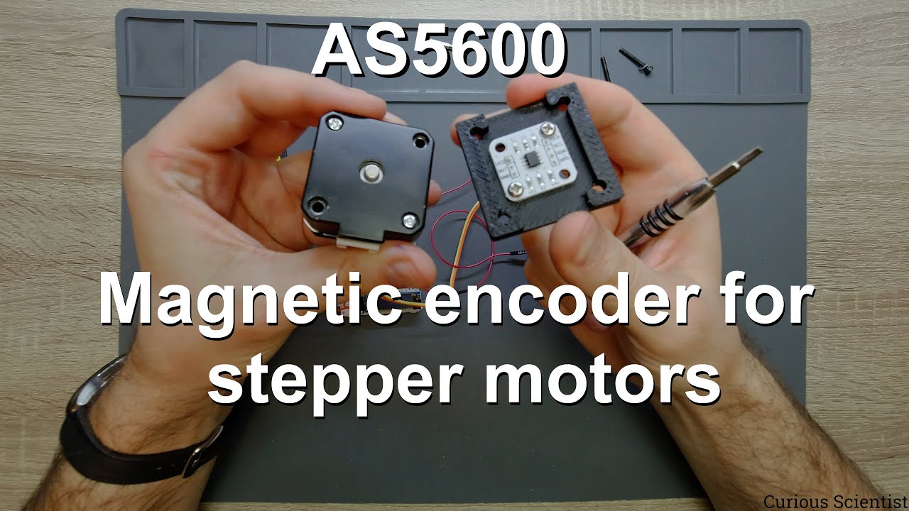 AS5600 magnetic position encoder - best encoder for stepper motors ...