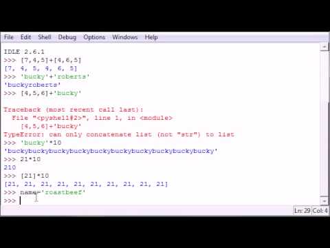 Python Programming Tutorial   11   Editing Sequences video x flv
