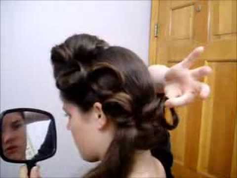 Pincurl Updo Youtube