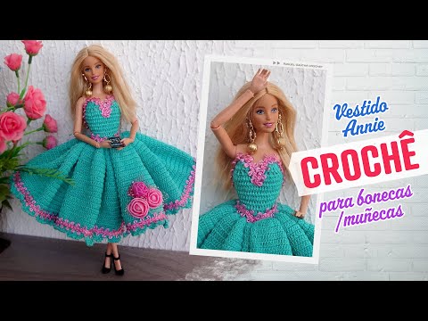 Crochet Purse and Dress Kimberly for Barbie (Portuguese/Spanish