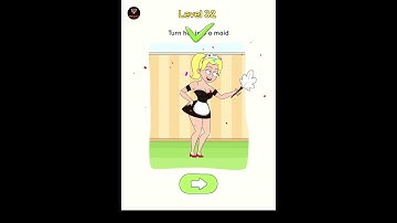 Displace Love Story: All Levels 32 🧹 Turn Her Into a Maid #sssbgames