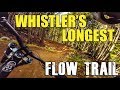 This Whistler Trail NEVER Ends! Mountain Biking Creekside's Bike Park