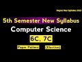 5sem Computers New Syllabus || Computer Science Data Science &amp; Python For DS New Syllabus Degree2022