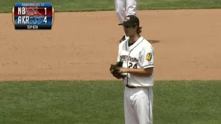 Akron's Merritt notches seventh strikeout