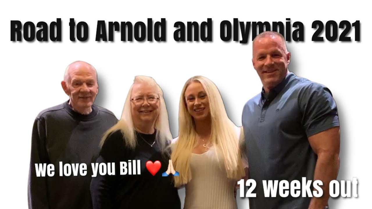 Road to Arnold and Olympia 2021 | Saying good bye to my father in law ❤️🙏🏻 | 12 weeks out