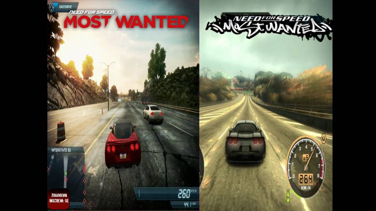 Need For Speed: Most Wanted 2005 vs Most Wanted 2012 