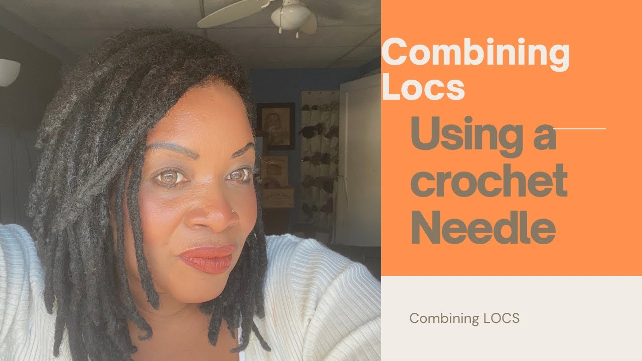 Double crochet hook vs single crochet hook #locs #dreads