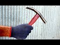 Forging A CLAW HAMMER Out Of Rusted Junk With Simple Tools For Beginner!