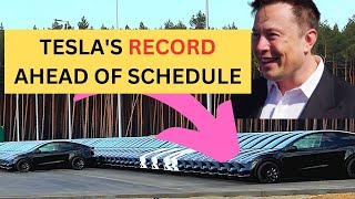 Breaking News: Tesla hits its production target at Gigafactory Berlin