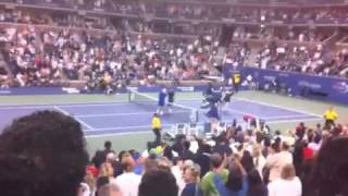 2010 US Open Roger Federer vs Melzer